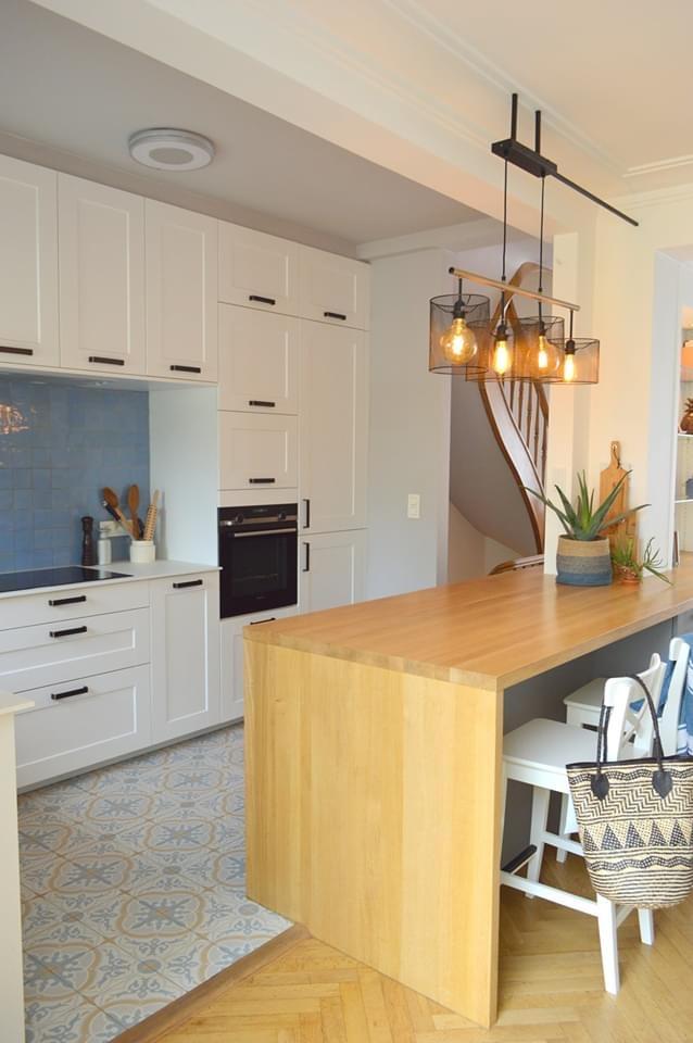 La Madeleine Geatine Bleu 20X20