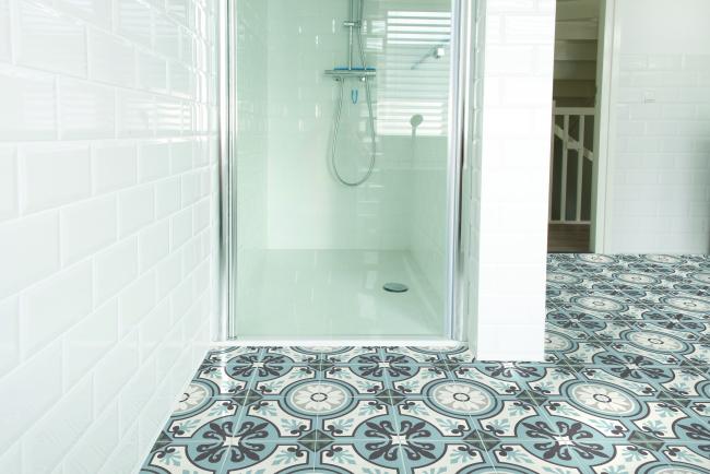 La Madeleine Lilou Bleu 20X20